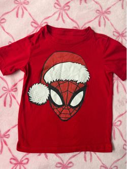 christmas spiderman shirt