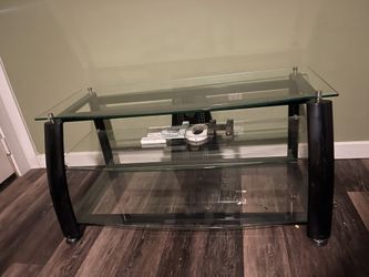 Entertainment Glass Table 