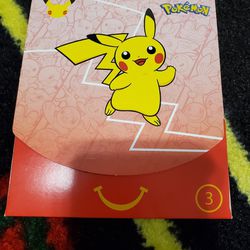 25th Anniversary Pokemon cards from McDonalds, unopened