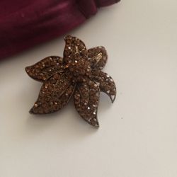 Valentine's Day  Special !! Vintage Brooch. Missing A Few Stones