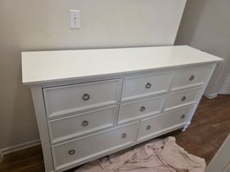 White dresser