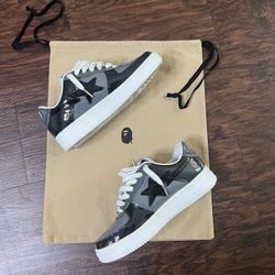 Bapestas black/grey combo