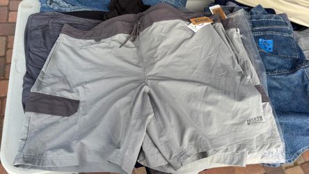 NWT Duluth Trading Co men gray trunks Size 46