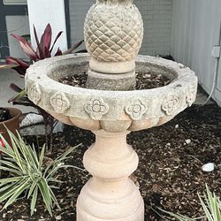 Pineapple Fountain water feature