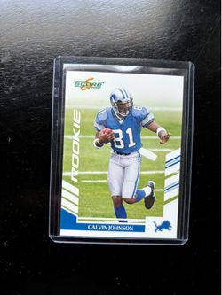 Calvin Johnson rookie card