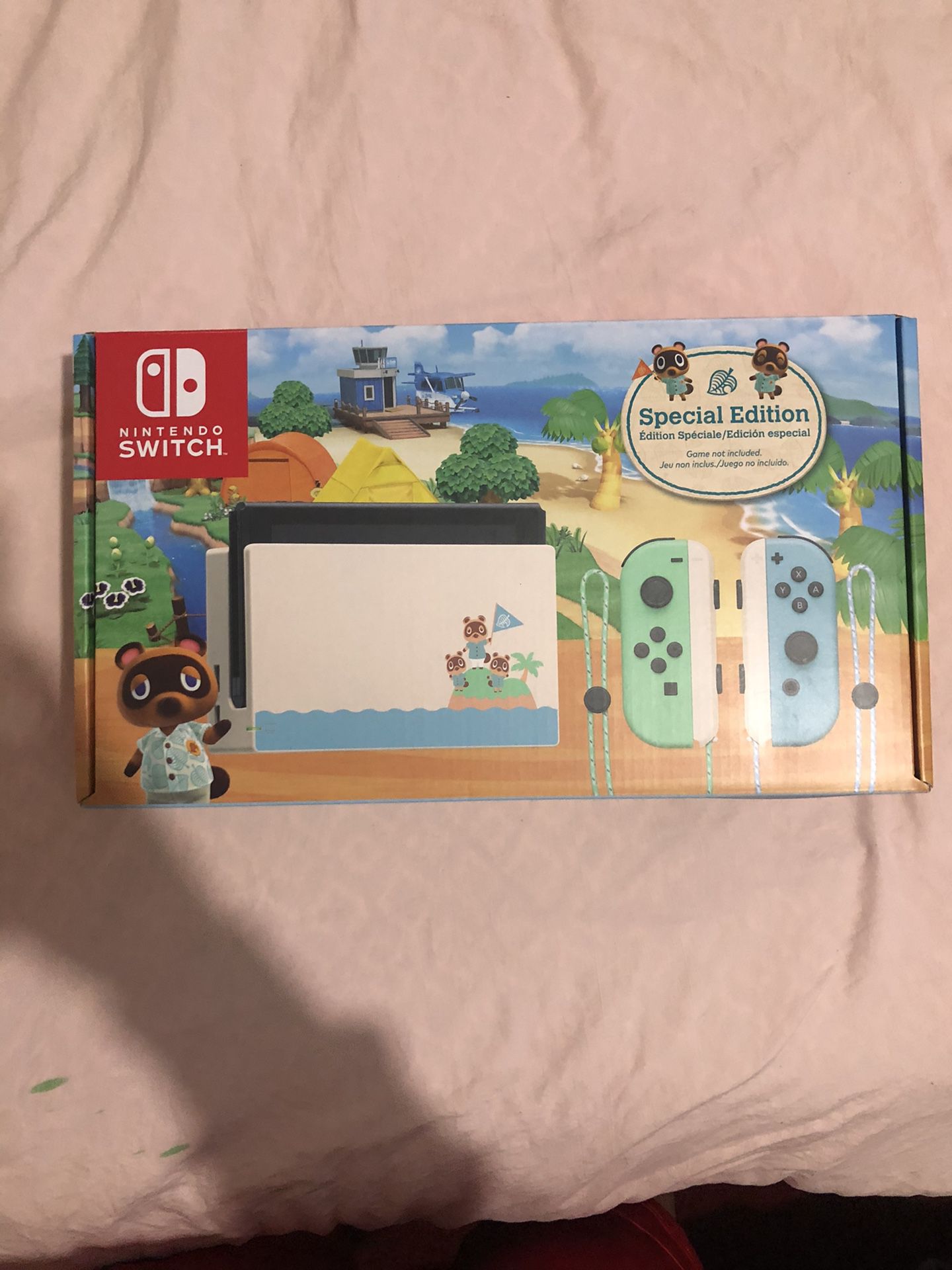 NINTENDO SWITCH ANIMAL CROSSING SPECIAL EDITION