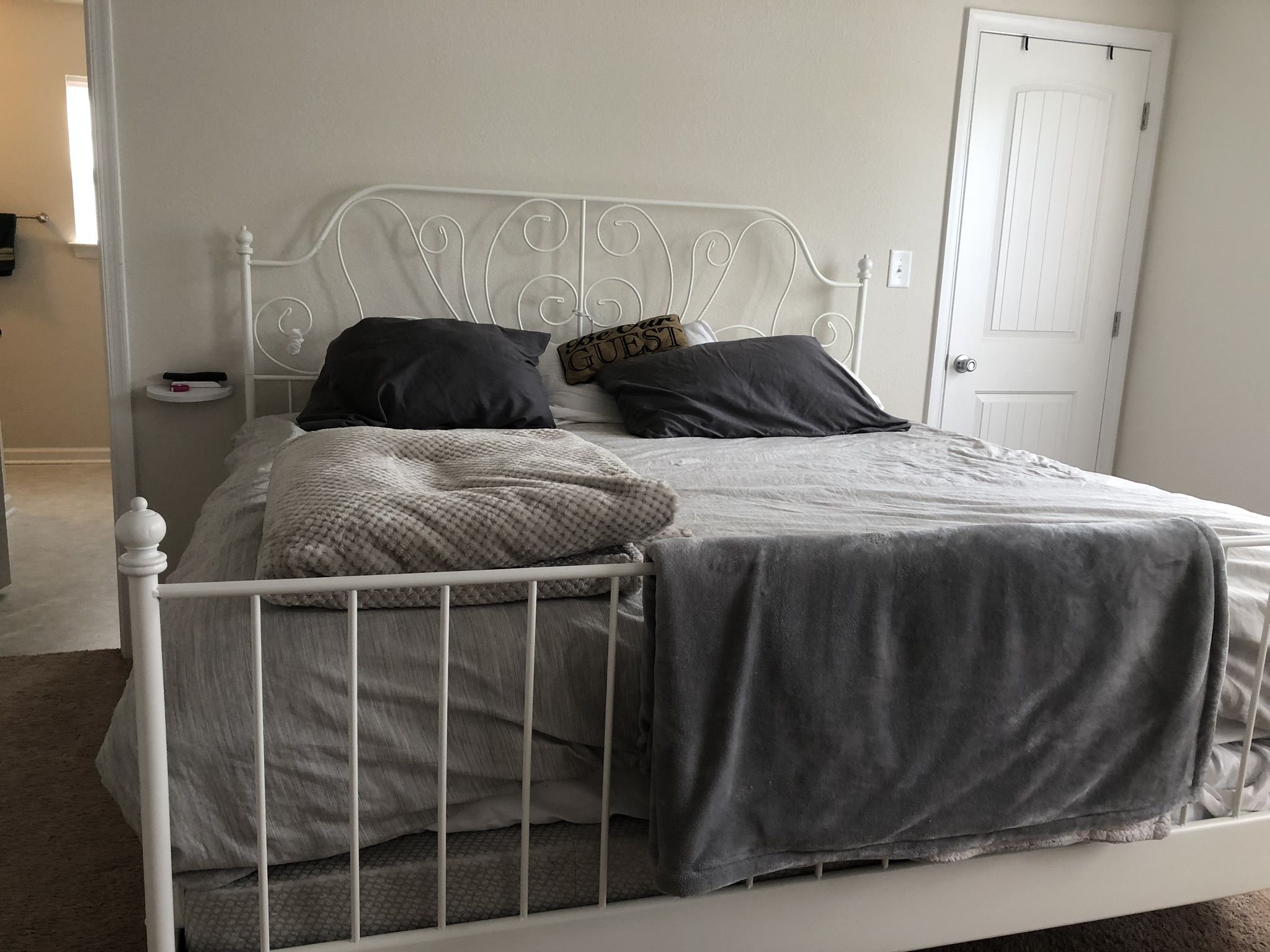 IKEA Leirvik - king size bed frame