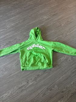 Sp5der Green Hoodie