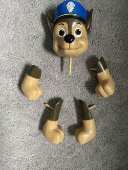 Paw Patrol Chase Pumpkin Decoration