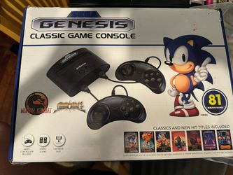 Saga Genesis Game Console