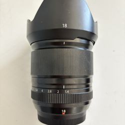 Fujinon 18 mm F1.4 