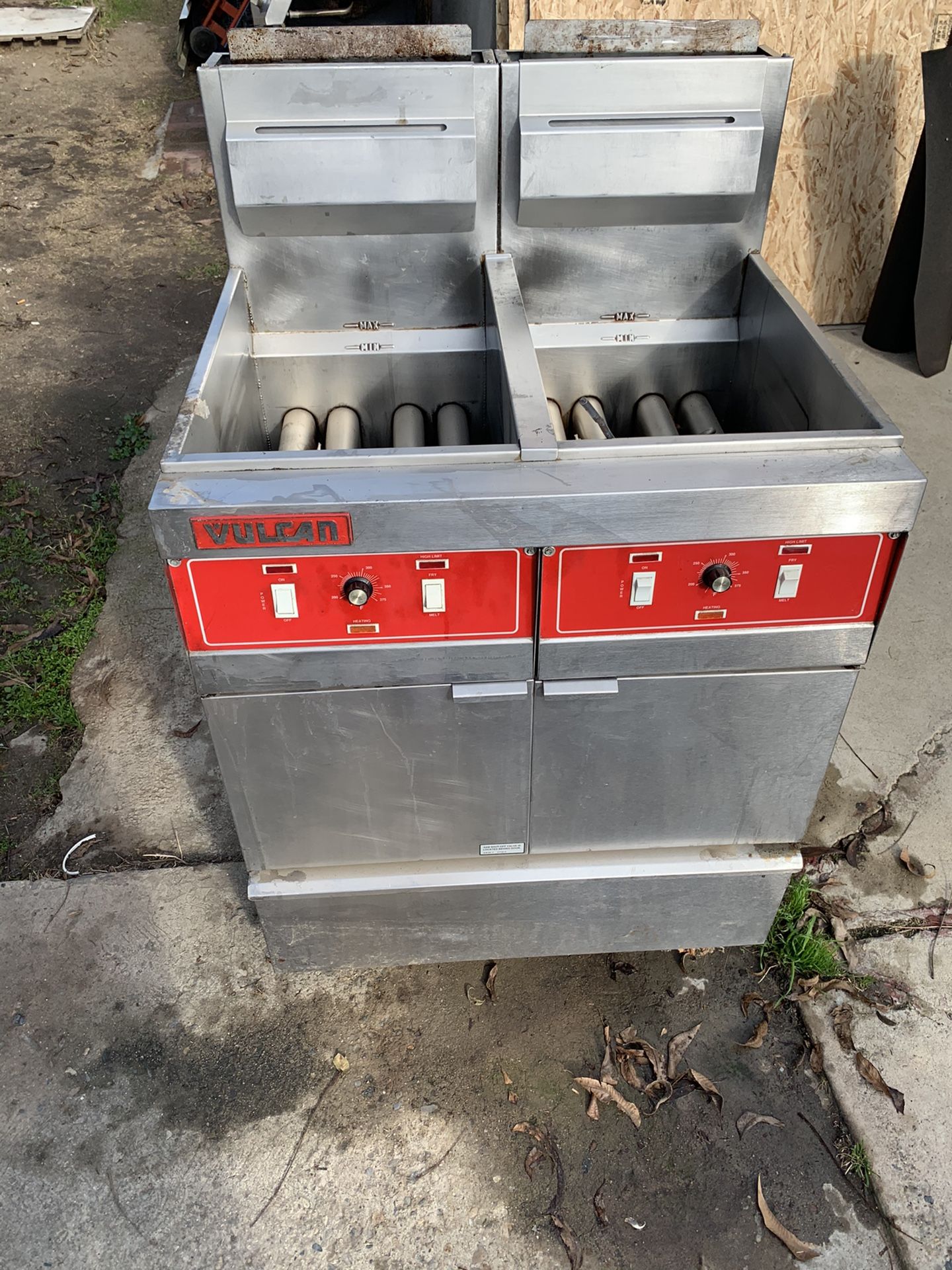 Vulcan Power Fryer System 2 Floor Unit