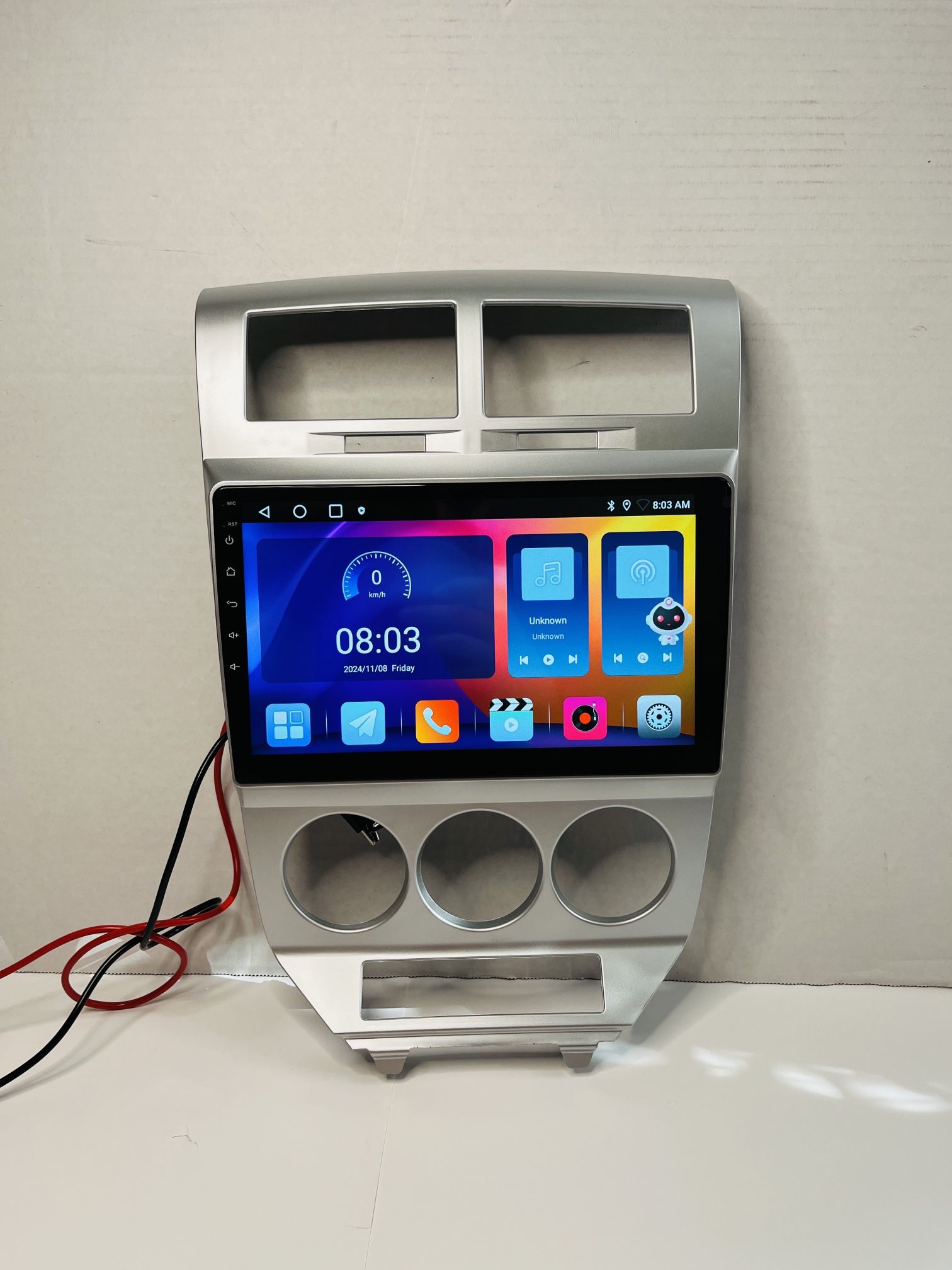 Hikity 10.1” Android Stereo 2+64G for Dodge Caliber 2006–2012