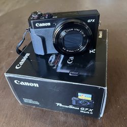 Canon G7x Mark ii