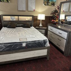 6pc Queen Bed Set
