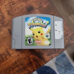 Hey You, Pikachu! Nintendo 64 (N64) Pokémon Videogame