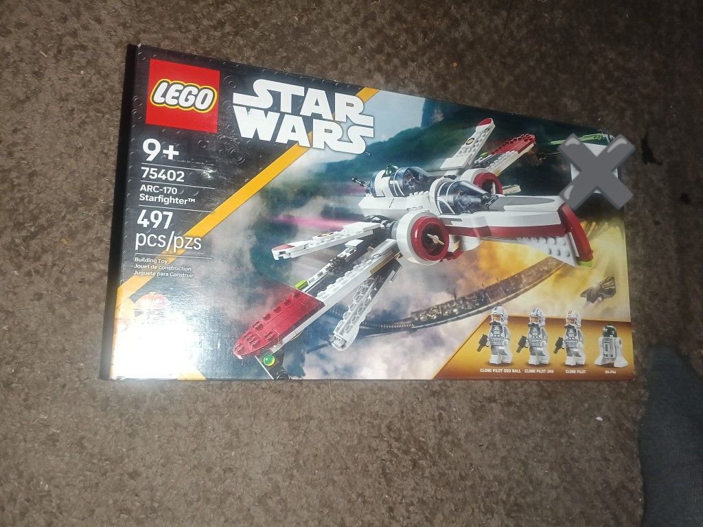 Star wars ARC-170 Starfighter Lego Set