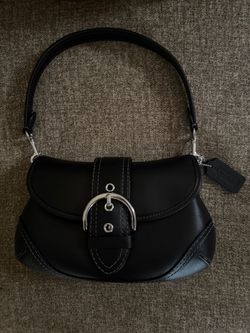 Coach retail soho bag in black