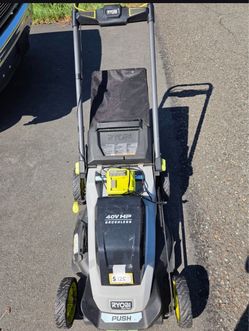 Ryobi 3-in-1 40v Battery Powered Lawn Mower 20 Inch