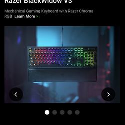 RAZER BLACKWIDOW V3 PRO WIRELESS (BRAND NEW) $100
