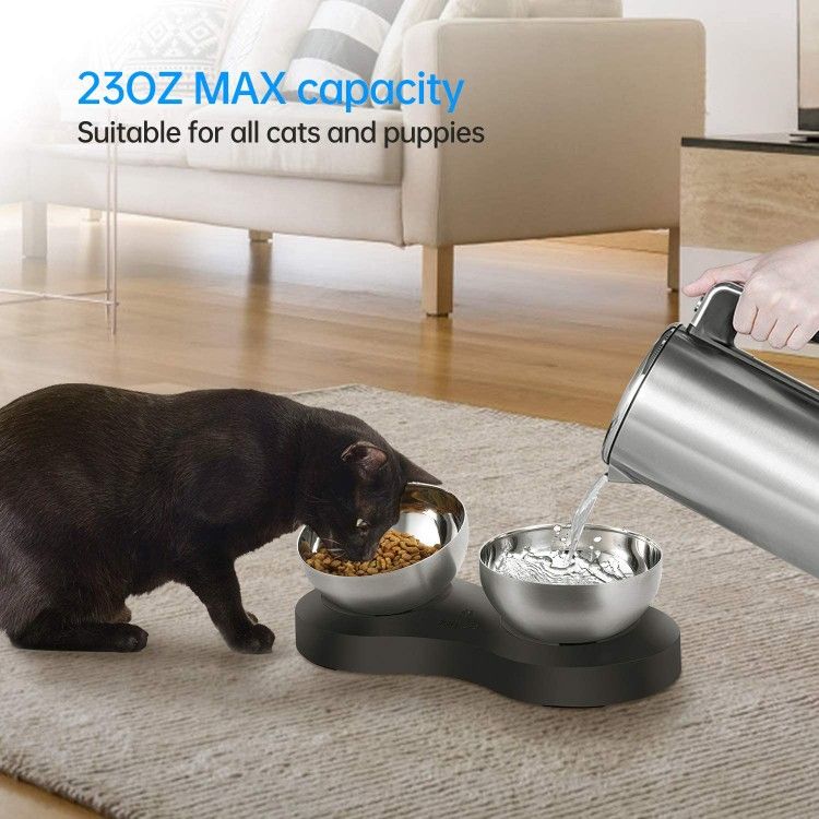 NEW Cat Bowls for Food and Water