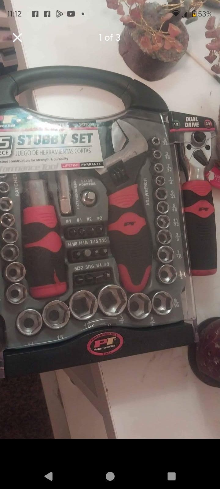Socket Set With Wrenches