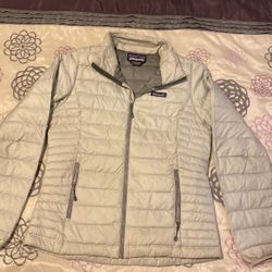 Light Gray Patagonia Size M For Women Jacket 