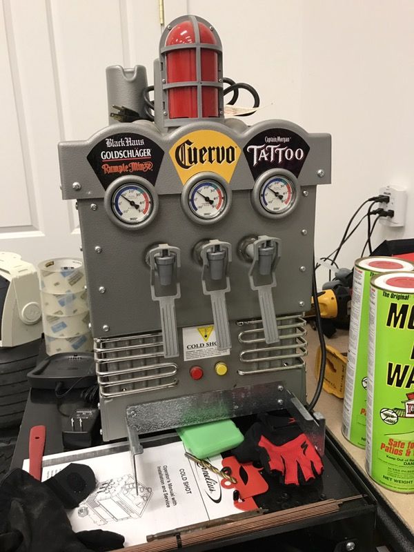 Cornelius cold shots machine