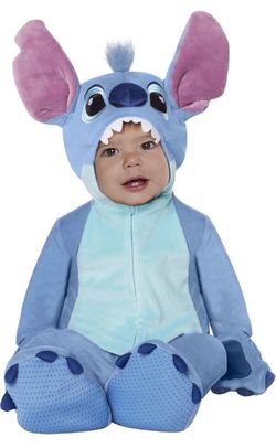 Stitch plush baby costume (0-6mo)