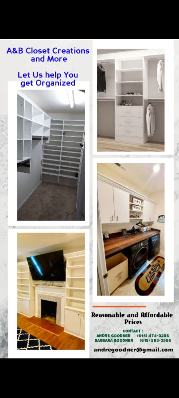 Closet N Shelves Installation