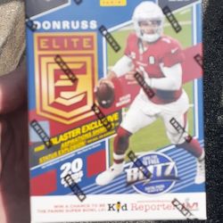 🏈🏈🏈2021 Donruss Elite NFL Football Blaster Box🔥Brand New Unopened Factory Sealed‼