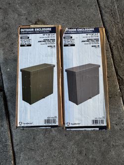 Outdoor junction/pull box 10x10x4