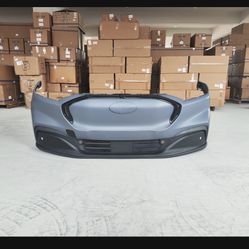 For 2021 2022 2023 Ford Mustang Mach-E Complete Front Bumper Assembly 