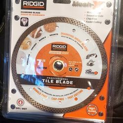 11 Diamond Edge Professional 7" Tile Blades All 11 NEW IN PKG 