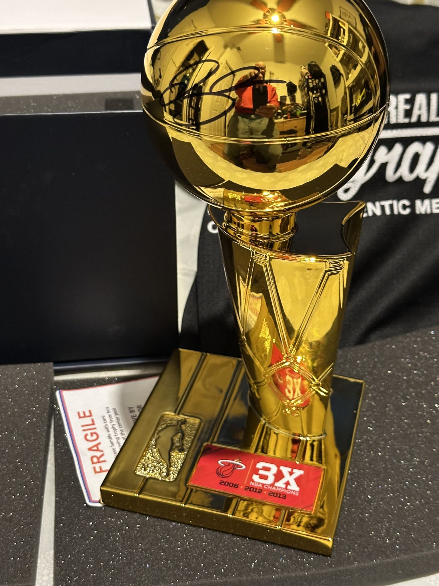 Ray Allen Autograph Trophy