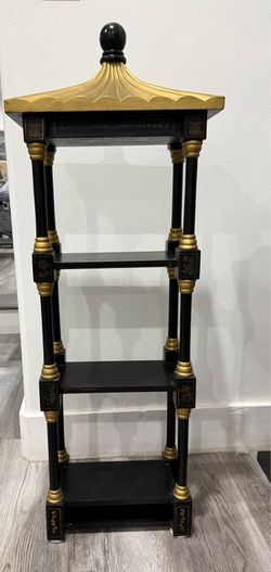 Chinoiserie Style Pagoda Wall Shelf