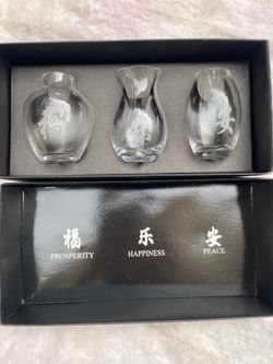 GOOD FORTUNE MINI VASES