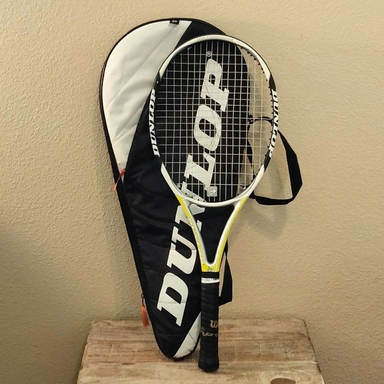 Dunlop Aerogel 5 Hundred 500 Tour Tennis Racquet w/ Travel Bag