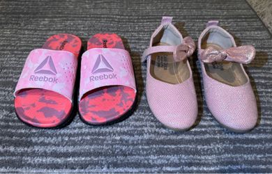 Girls Slides and Dress Shoes
