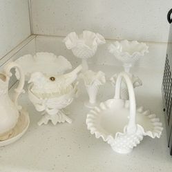 Vintage Milk Glass