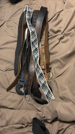 Lot Of 6 Belts