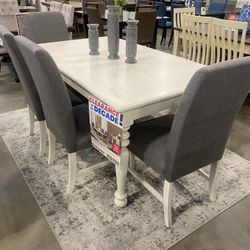 Seven piece dining room set