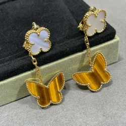 Ladies' Fashion Gold Earrings