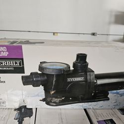 Pool Pump 1.5 HP 230 Volt 115 Volt Everbilt