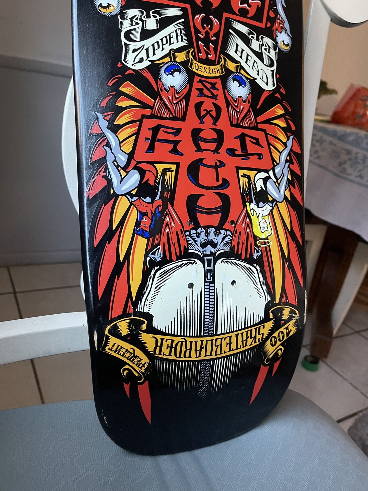 Skateboard Jay Adams Dogtown Zipperhead /New With Some Scratches