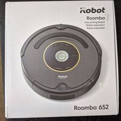 Roomba iROBOT 652 -- Vacuum Cleaner -- Self Cleaning -- Perfect working condition