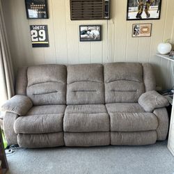 Couch With Two Recliners