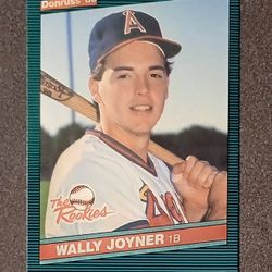 1986 Donruss The Rookies Wally Joyner California Angels #1 Baseball Card Vintage Collectible Sports