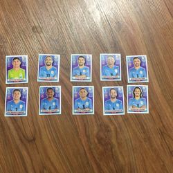 10 URUGUAY FIFA WORLD CUP  STICKERS 
