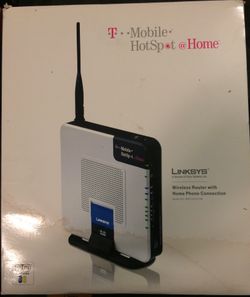 Linksys Wireless Router w/ Home Phone Connection